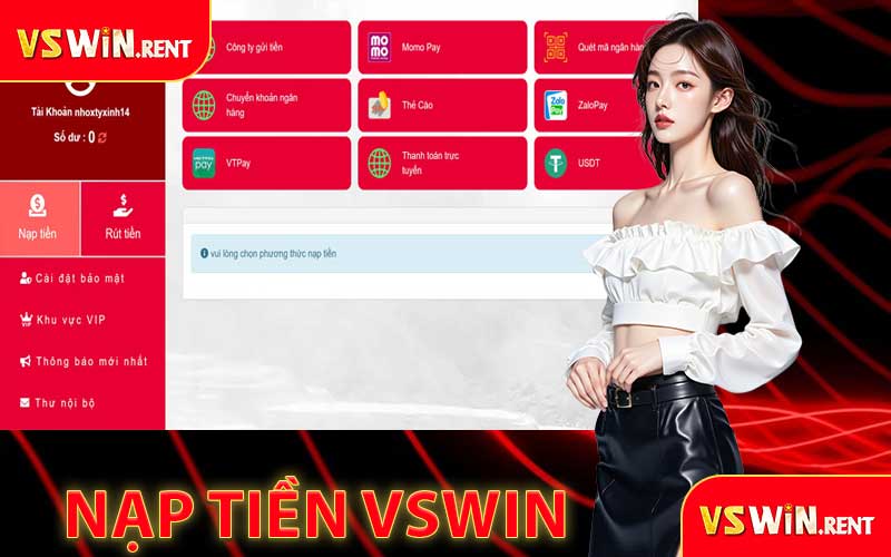 Nạp Tiền VSWIN